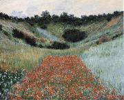 Claude Monet Poppy Field in a Hollow near Giverny china oil painting reproduction